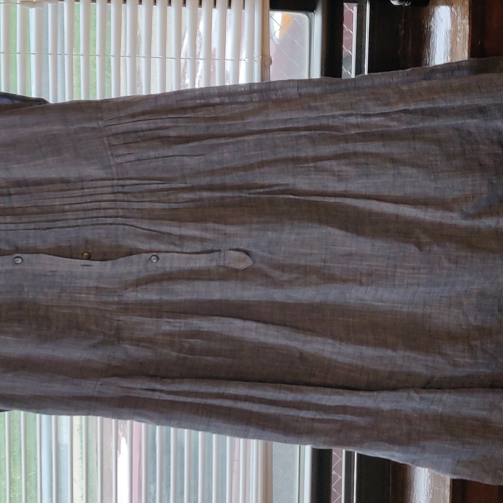 Max Studio Light Blue Chambray Midi Dress - Picture 10 of 12